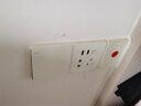 罗格朗（LEGRAND）开关插座面板 仕典系列玉兰白色86型暗装 电话插座 实拍图