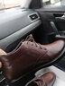奥康棉鞋男冬季加绒保暖皮鞋真皮休闲加厚棉皮鞋爸爸鞋 棕色 加绒 42 实拍图