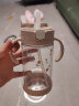 利其尔（Richell） 宝宝学饮水杯 儿童吸管杯 婴儿水杯  带手柄防漏喝水训练杯 郁金香水杯 320ml 吸管型 实拍图