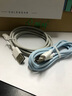 帅玺 适用iphone14数据线手机充电线苹果13快充usb12Pro平板11ipad短款xr (两条装)-天空蓝雅灰白 1.5米 实拍图