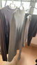 三枪100%纯棉男士薄款保暖内衣男精梳棉秋衣秋裤套装全棉打底衫秋冬季 高级灰（薄款纯棉） XL /175推荐140-160斤 实拍图