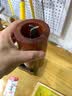 悦木東南越南红木工艺品摆件圆形素面笔筒缅甸花梨木整木实木木质文房四宝 迷你直筒款（简装）-整木无拼原木无漆 实拍图