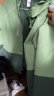 迪士尼（DISNEY）童装儿童男女童工装连帽外套梭织防水户外上衣24春DB411IE11绿150 晒单实拍图