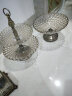 达沃欧式水果盘客厅创意家用美式果盘套装餐桌茶几装饰品多层玻璃糖果 中号二层果盘 晒单实拍图