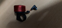 山地车自行车铃铛隐形Q铃铛车把环形铝合金隐形铃小巧易安装 红色 1个 实拍图