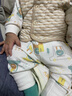 aqpa【195g新疆棉】婴儿内衣套装纯棉衣服秋男女宝宝睡衣儿童秋衣秋裤 白底雪人碰碰车 66cm 实拍图