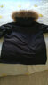 雅鹿羽绒服男女同款新款貉子毛领情侣装加厚保暖派克服保暖防寒外套NR 黑色-女 L /175 实拍图