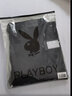 花花公子（PLAYBOY）牛仔裤男修身春夏季男士韩版纯色微弹小脚休闲裤子男 黑色 34 实拍图