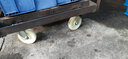 环默尼龙万向轮轮子耐磨承重脚轮平板手推拉车轱辘工业重型轱辘带刹车 5寸 万向2只+定向2只 实拍图