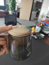 渝鼎福玻璃杯茶杯陶瓷杯茶水分离杯过滤内胆泡茶杯水杯办公杯 实拍图