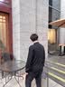 回力长袖t恤男简约翻领polo保罗衫秋冬季加绒保暖商务打底衫上衣 实拍图