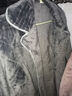 韩彩睡衣男女法兰绒秋冬加绒加厚情侣珊瑚绒男士家居服套装 深灰 XXL 实拍图