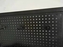 榛名匠电竞洞洞板金属置物架墙上隔板展示架书房装饰电脑桌面收纳挂板 长板【60*40CM】10个金属挂钩 实拍图