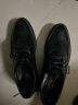 卡帝乐鳄鱼（CARTELO）休闲商务英伦布洛克雕花婚鞋真皮男士皮鞋男 6533 黑色 42  实拍图