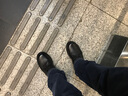 轻仙真牛皮劳保鞋男士皮鞋牛筋底工作鞋男四季款透气防砸防刺穿钢包头 黑色【头层牛皮】40低帮钢包头 实拍图