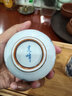 千代源光峰小蓝芽线唐草茶杯茶壶 日本原装进口陶瓷品茗杯日式茶具套装 线唐草茶杯 实拍图