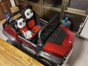巨龙乌尼莫克奔驰儿童电动汽车遥控小孩坐双人摇摇车大g玩具越野童车 烤漆红顶配四驱避震+便携充电 实拍图