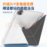 JPLAYER苹果iPad mini7/6保护套8.3寸2024/21迷你Y型多角度折叠亚克力带笔槽平板电脑保护外壳智能休眠灰 实拍图