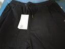季骆森运动裤男春秋季宽松棉质束脚收口小脚加绒加厚大码健身休闲长裤子 纯黑色拉链款【春秋常规款】 2XL 实拍图