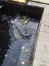 森森（SUNSUN）太阳能假山流水喷泉水泵鱼池自动小喷泉水池增氧庭院鱼缸造景 太阳能喷泉水泵（免插电） 实拍图