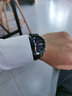 特华诗手表带男款真皮表带手表带男士手表皮带天梭华为手表gt4表带浪琴欧米茄卡西欧天王dw阿玛尼西铁城 自动玫金蝴蝶扣-黑皮黑线 20mm 实拍图