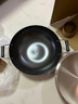 美思工房美思精釜生铁炒菜锅家用无涂层不锈平底铁锅炒锅电磁炉煤气燃气灶 40cm精釜平底铁锅 40cm 实拍图