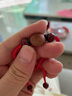 福光普照蛇年宝宝桃木新生儿朱砂手链手串婴儿红绳送孩子桃核本命年男女儿 虎（桃核朱砂款） 实拍图