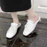 爱步（ECCO）穆勒鞋女 2024年春夏新款时尚优雅方头流苏包头凉拖鞋 安妮208533 亮白色20853301002（牛皮） 38 晒单实拍图