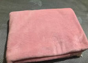 雅鹿亲肤雪花绒厚毛毯冬季加厚加绒毛巾被子办公室休闲保暖午休盖毯子 优雅灰【双面加绒 保暖锁温】 150*200cm【毛毯单件】 实拍图