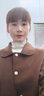 罗蒙（ROMON）春季短外套女装新品韩版风衣短款休闲夹克上衣潮毛呢大衣女外套 咖色 S 【建议100斤以内】 实拍图