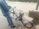 凤凰 自行车成人男式通勤26寸城市代步变速脚踏复古28老式单车 马斯特 丰田蓝 单速 实拍图