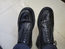 金利来（Goldlion）【新年礼物】男鞋都市正装皮鞋舒适耐磨德比鞋50823024401A黑色37 实拍图
