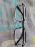 万新（WAN XIN） 万新近视眼镜配眼镜框高清非球面现片男女金属钛多种框型选择 板材-全框-5007BK-黑色 1.60MR-8非球面镜片（近视超薄） 实拍图