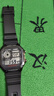 卡西欧（CASIO） 卡西欧(CASIO)小方块数显电子表狂飙安欣同款男防水学生运动手表 黑盘橡胶带AE-1200WH-1A 实拍图