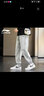 李宁（LI-NING）运动裤子男卫裤春夏季休闲裤舒适宽松速干透气跑步裤子束脚运动裤 黑色-束脚/拉链口袋 L 175 实拍图