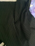 妮曼琪 针织半身裙女春秋季2023年新款毛线中长款春秋显瘦包臀裙子 黑色 均码（80-140斤） 实拍图