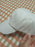 圣丹美冬帽子女韩版潮流春夏季网红鸭舌帽学生休闲户外秋冬季新款运动棒球帽男时尚情侣嘻哈防晒遮阳帽 白色 实拍图
