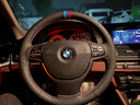 徐记 宝马3系 5系方向盘套GT X1 X3 X4 X5 7系730 ix3 i4手缝真皮小牛皮 黑皮侧孔-红蓝线+宝马3色回正标 实拍图