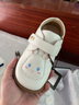 斯纳菲女童皮鞋秋季宝宝学步鞋公主鞋可爱小兔子软底单鞋 安哥拉白27 实拍图