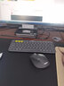 罗技（Logitech）时尚系列K380蓝牙键盘 无线键盘Mac笔记本平板IPAD电脑静音键盘安卓手机多设备超薄便携巧克力按键 【键鼠套装】K380 +M720黑 实拍图