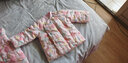 豆苗儿宝宝棉衣服纯棉花手工棉袄婴儿棉衣背带棉裤套装男女儿童小孩新生儿加厚保暖内胆秋冬季一周岁 粉小花 80码推荐年龄6-12个月 实拍图