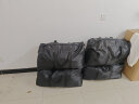 京惠思创牛津布搬家袋行李棉被透明耐磨收纳袋整理打包袋包裹100L黑2只装 实拍图