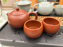 畅陶宜兴紫砂壶传统全手工原矿黄龙山朱泥西施泡茶壶茶具套装李晓璐 小款西施1壶2杯1公道赠茶巾 180ml 实拍图