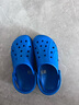 CROCS卡骆驰洞洞鞋贝雅男鞋女鞋轻便耐磨一脚蹬拖鞋休闲鞋|10126 青花瓷蓝-4JL 39 (240mm) 实拍图