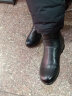 康奈 女靴休闲百搭低靴日常轻软短筒棉靴保暖防寒舒适踝靴 黑色 36 实拍图