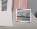 京东京造 温湿度计时钟室内温度计办公家用婴儿房壁挂桌面电子湿度计 高精度传感器 非蓝牙版 晒单实拍图