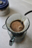 泰摩 冰瞳手冲咖啡滤杯 树脂咖啡过滤杯 漏斗式咖啡过滤器 咖啡壶套装 滤杯01号+360ML分享壶|黛黑色 晒单实拍图