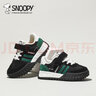 SNOOPY史努比童鞋男童运动鞋秋季耐磨跑步鞋小学生休闲鞋3807黑白33 实拍图