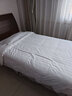 然牌 酒店白色床上四件套 100%纯棉缎条纹款 1.5米床被套200x230cm 实拍图