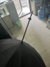 收米（ShouMi）雨伞长柄自动男大号暴雨专用抗风结实超大长柄双三人伞女晴雨 16骨自动黑色 实拍图